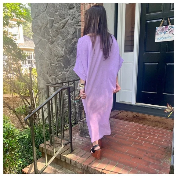 Made in Italy Caftan loose fit dress - Picture 5 of 6